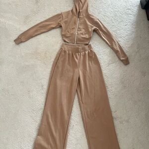 Fashion Nova Women's Tan Jumpsuit